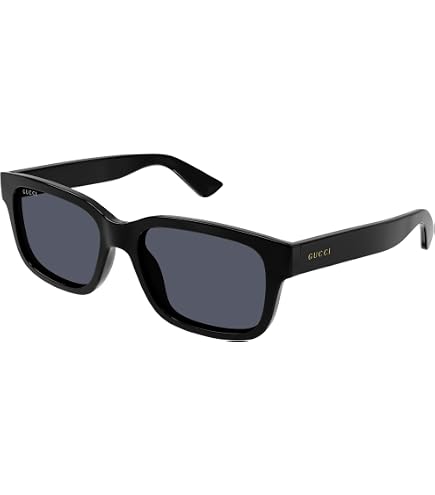 Amazon.com: Gucci GG0381SN Black/Grey 57/18/145 men Sunglasses